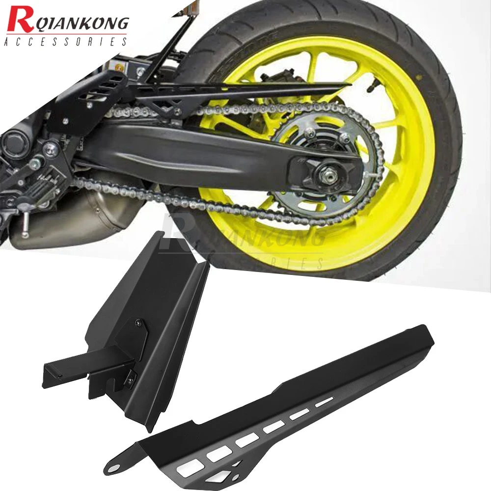 

For YAMAHA MT-07 2013-2021 MT07 Moto Cage 2015-2017 MT 07 Tracer 2016-2021 Motorcycle Extension Chain Guard Cover Protection