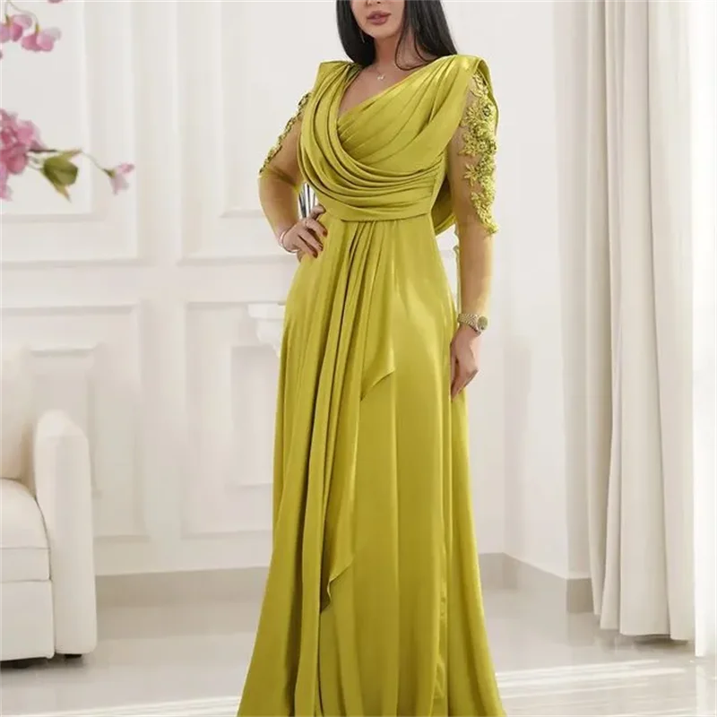 Vestidos de encaje con cuentas para madre de la novia, ropa Formal para fiesta de cumpleaños, celebridad, madre del novio, 2024