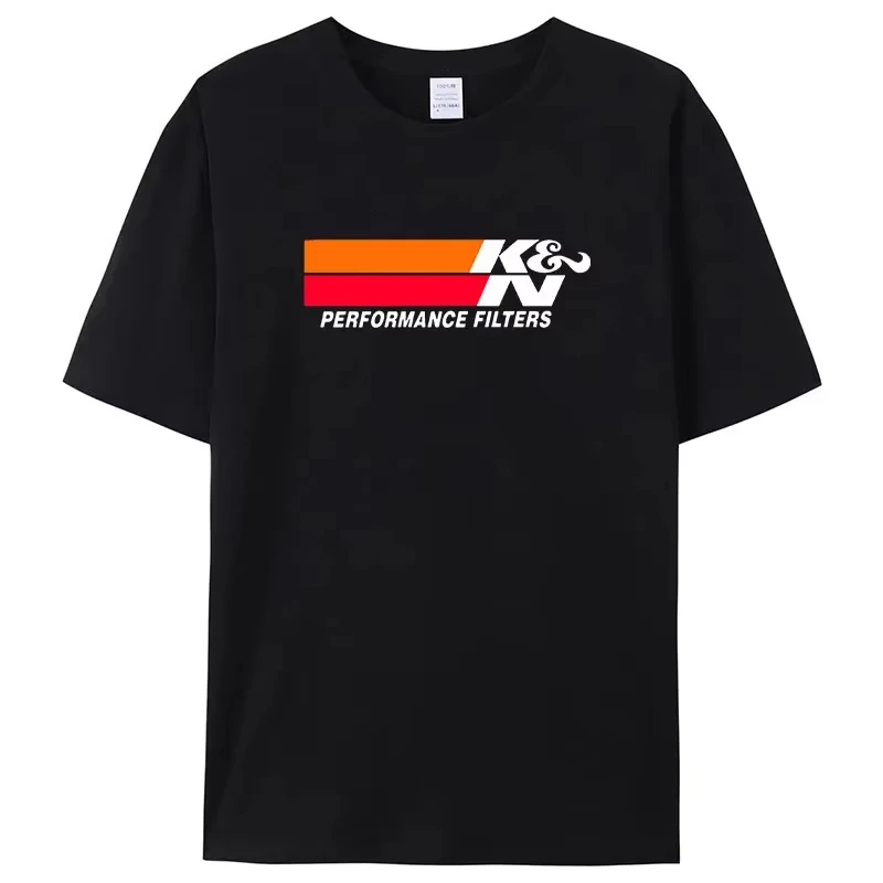 2026 New T-ShirtK&N High Performance Air & Oil Filters Air Intakes Men Cotton Cool Harajuku Funny T-Shirt Male Vintage Tee-shirt