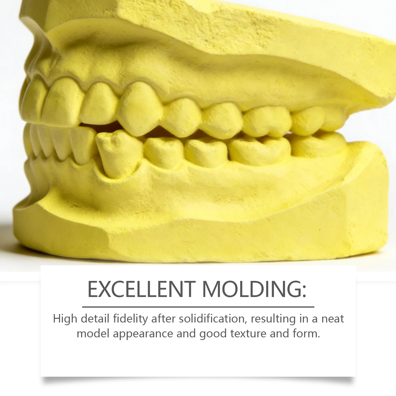Feimuko Plaster Teeth Model Kit Daily Convenient Diy Handmade Teeth Contour Model Kit Assists In The Creation Of Dental Models