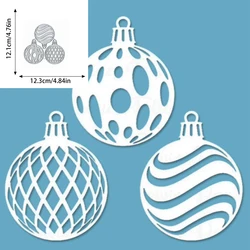 Balloon Metal Cutting Dies Scrapbooking Embossing Punch Stencil Handicrafts Mold DIY Die Cut Christmas Decorations