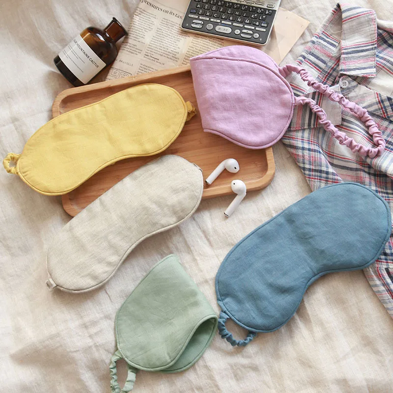 new-pure-linen-eye-mask-light-blocking-eye-mask-gas-men-and-women-sleeping-nap-student-eye-mask