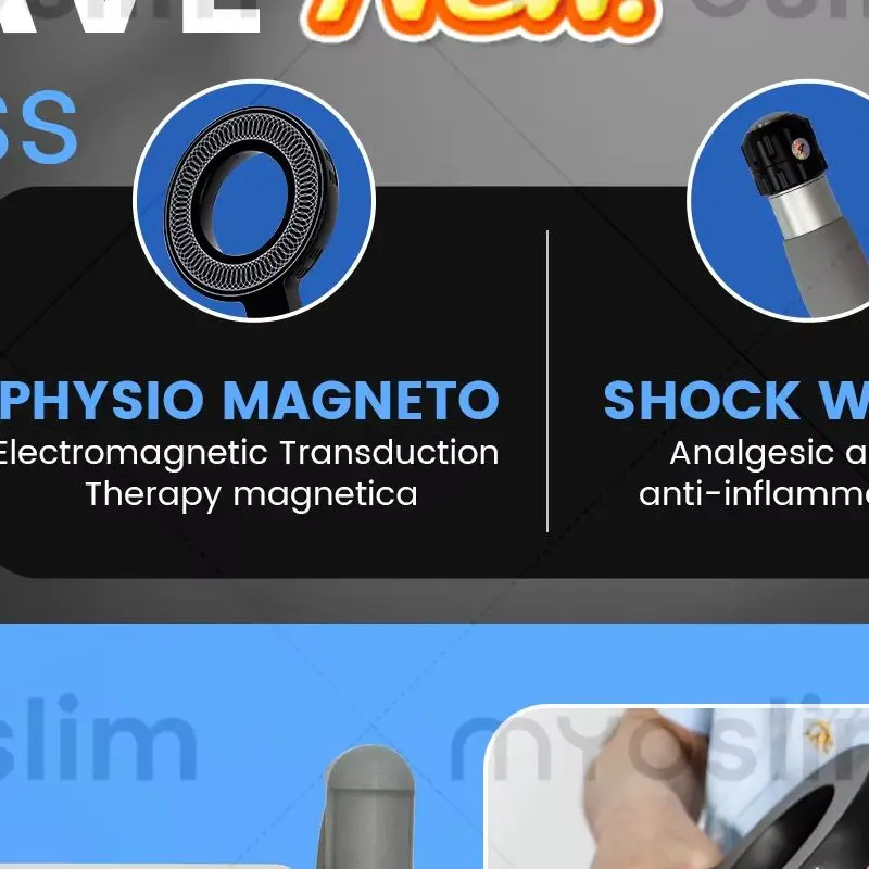 Emtt Physio Magneto therapy Hottest Magnetoterapia Pain Relief PEMF Sports Injury Therapy Magnetotherapy Physiotherapy Device