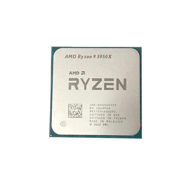 

For Ryzen 9 5950X R9 5950X 3.4 GHz 16 Cores 32 Threads CPU Processor 7NM L3=64M 100-000000059 Socket AM4 No Fan