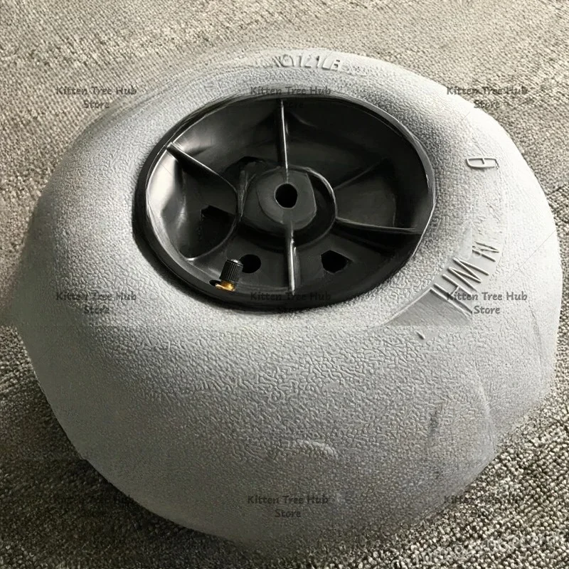 12 inch PU inflatable beach wheel, balloon tire for kayak trailer Y05010