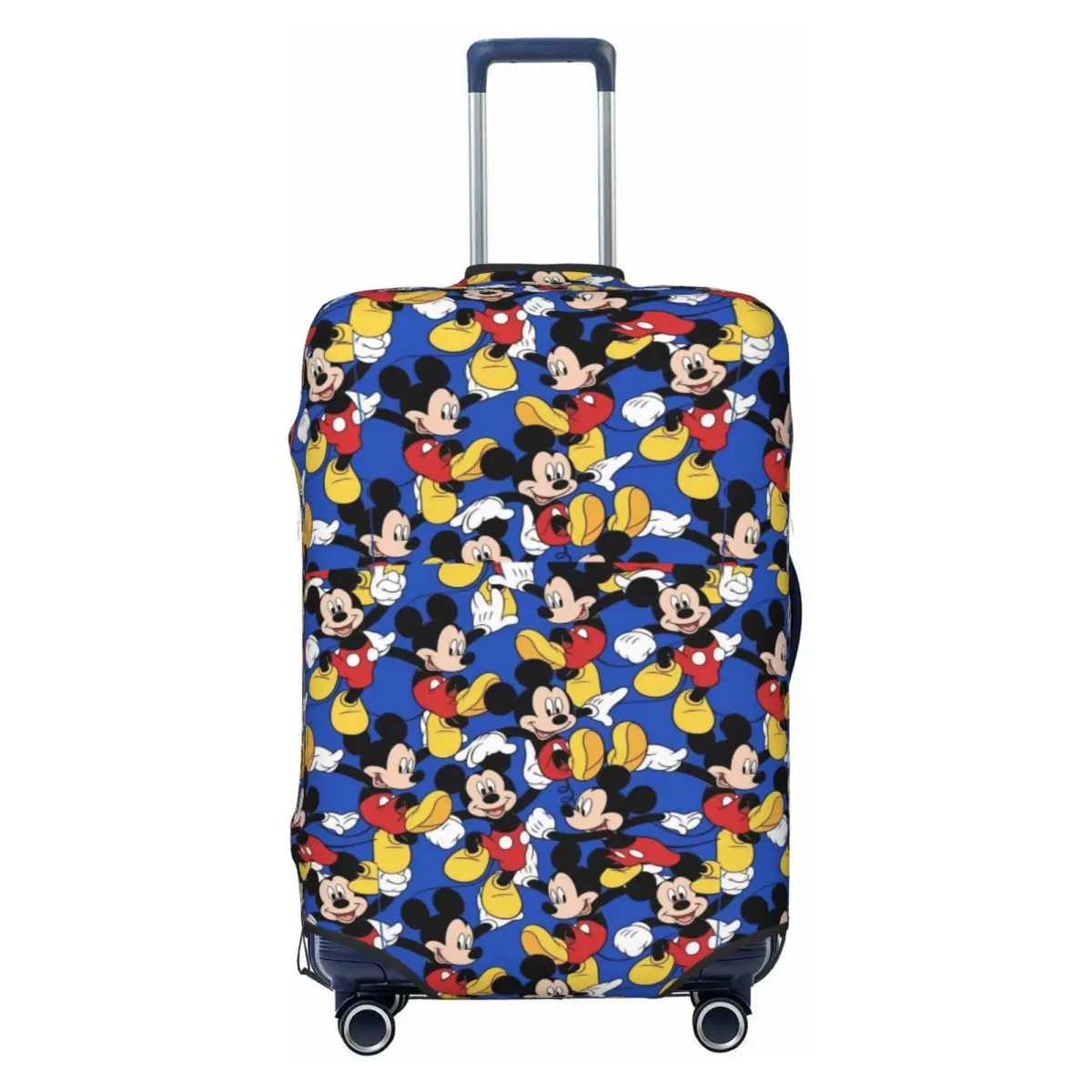 

Чехол для багажа с изображением Микки Мауса, модный защитный чехол для чемодана с аниме-принтом, подходит для чемоданов 18-32 дюймов