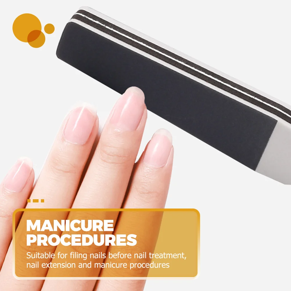 

12pcs Files Polishing Strips Sanding Buffer For Manicure Pedicure Nail Art Tools Durable Sponge Sandpaper Nail File Strips