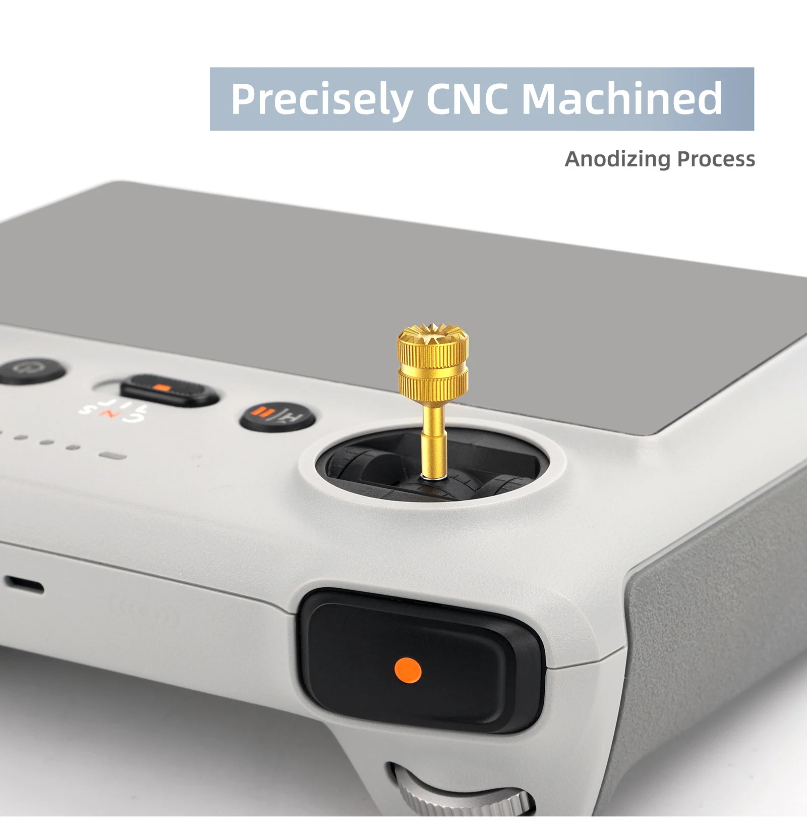 عن بعد الإبهام الروك تحكم العصي ، عصا التحكم ل DJI Mini 3 برو ، Mini 4 برو ، RC-N1 ، RC 2 ، اكسسوارات الطائرة بدون طيار ، استبدال وحدة تحكم