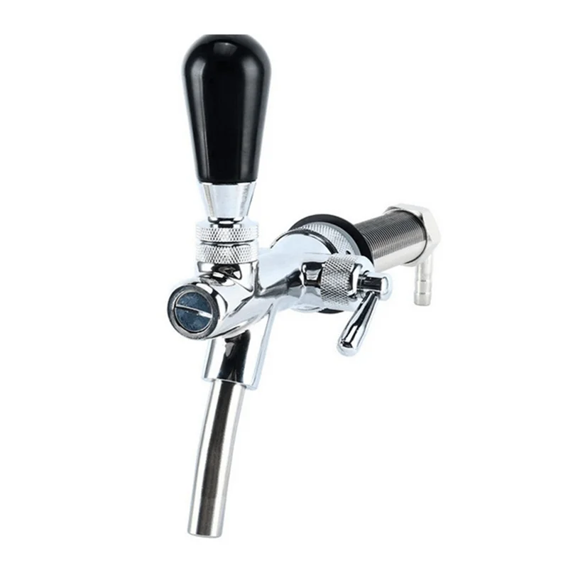 WORTHOWN-Einstellbare Bierhahn-Wasserhahn-Rohr, verlängert durch 98,5 mm, Bier-Ausrüstung, Bierhahn, Heimbrauen, Entwurf, Bierhahn