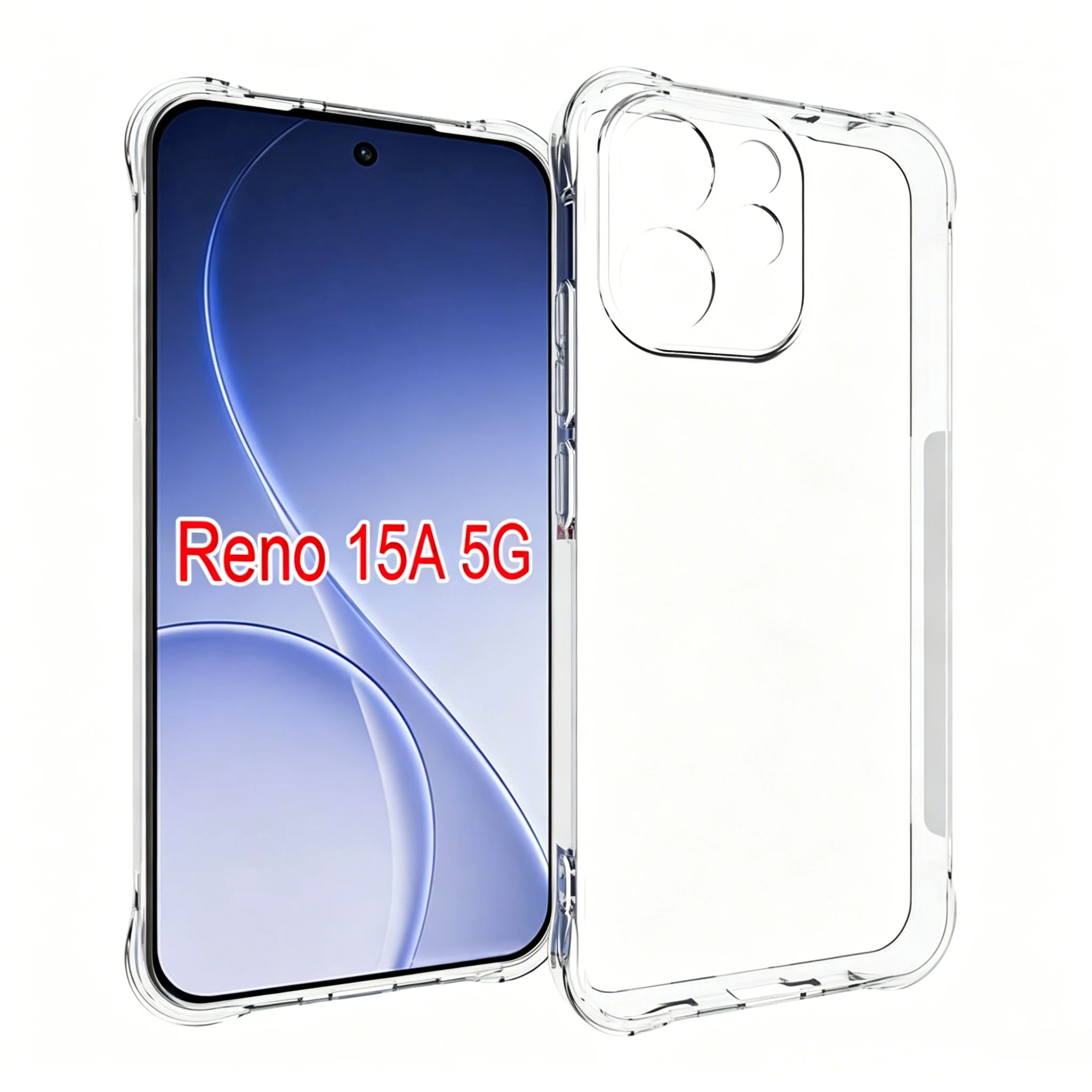 Luftkissen-Schutzhülle für Oppo Reno 3A 5A 7A 9A 11A 13A 15A Transparente Airbag-Silikon-TPU-Rückabdeckung für Oppo Reno 13A 15A – Detail 37