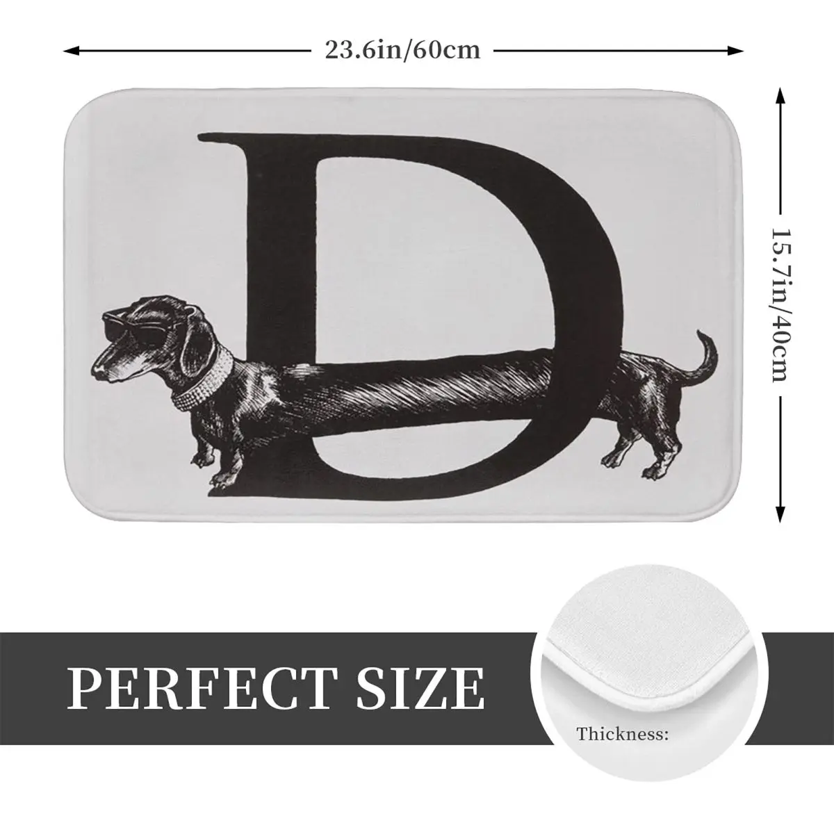 Pablo Picasso Wild Wiener Dog Dachshund Doormat Kitchen Entrance Home Floor Mat Non-slip Carpet Rug for Living room Footpad Mats