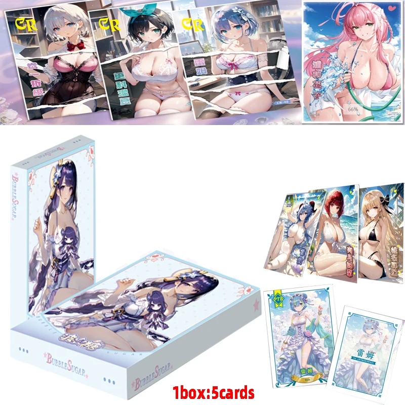 

Goddess Story Cards Milk Popsicles 1 cards Hobby Collection Waifu Cards ACG Girls Booster Box Hobbies Gifts