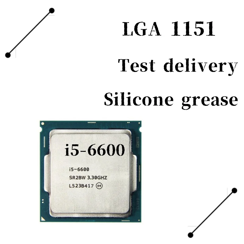 

Core i5-6600 i5 6600 3.3 GHz SR2BW/SR2L5 Quad-Core Quad-Thread CPU Processor 6M 65W LGA 1151