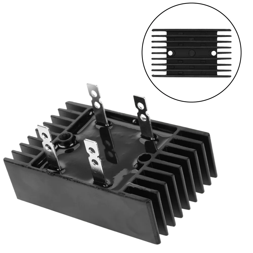 

1pcs 100A1600V Bridge Rectifier Voltage 2Phase Diode Bridge High Power Rectifier Power Cycling Capabilities Bridge Rectifiers