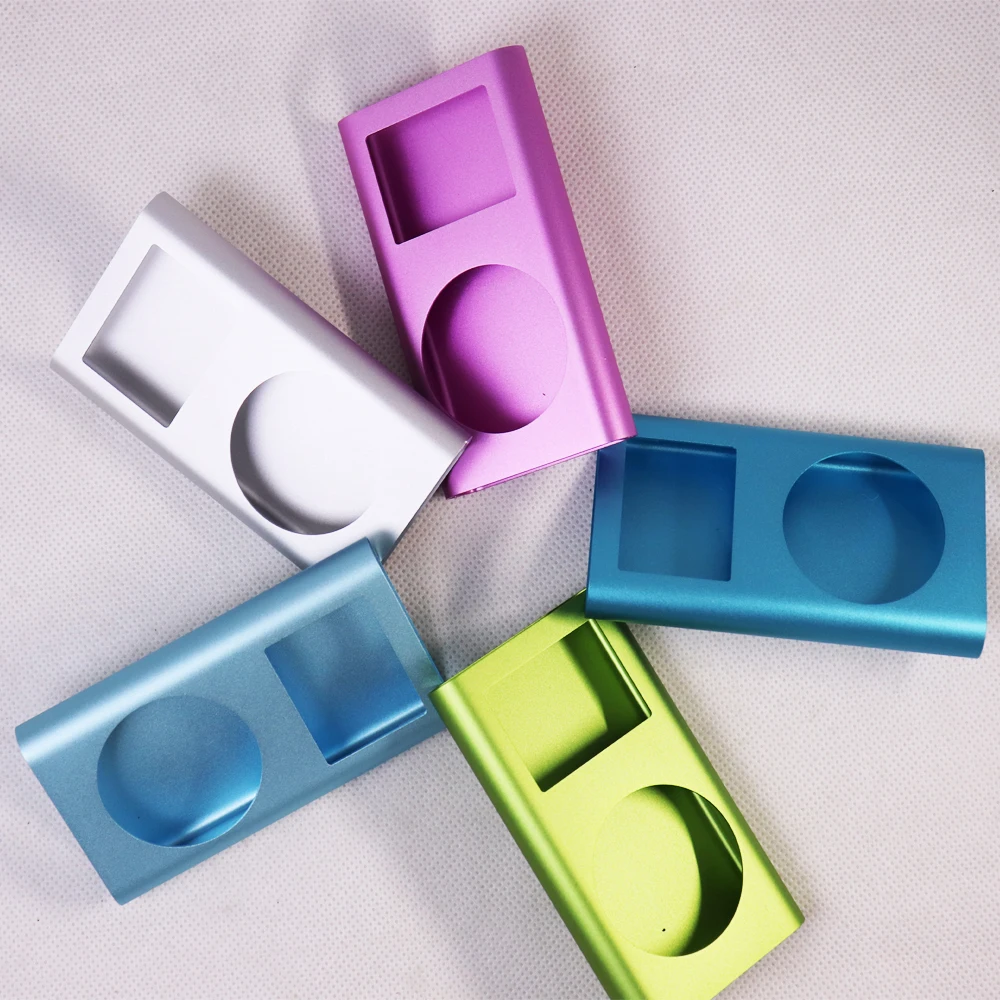 Silver Blue Green Pink light blue Metal Housing Case Cover Shell with Lens Window for iPod Mini 1st 2nd 4GB 6GB A1051