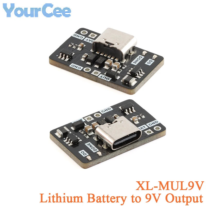 5 sztuk/1 sztuk XL-MUL9V 3.7V litr 9V 5V 1A multimetr zmodyfikowana bateria litowa konwerter do 9V baterii litowej konwerter ładowania