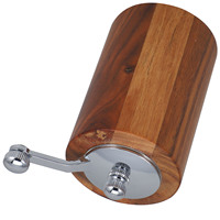 Coffee Grinder Large Size Stainless Steel Manual Mill for Coffee Beans Salt Pepper Hand Crank Portable Kitchen Tool