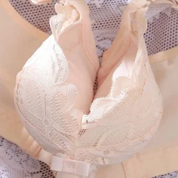 Wire-Free Thick Padded Bras for Small Chest | 8cm Push-Up Enhancement | Seamless Comfort Bras for Women A-Cup