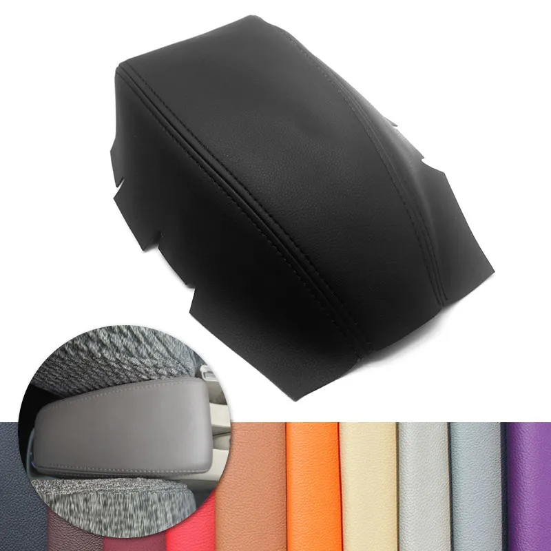 For Honda City 2008 2009 2010 2011 2012 2013 2014 Car-Styling Center Armrest Box Pad Microfiber Leather Cover Decor