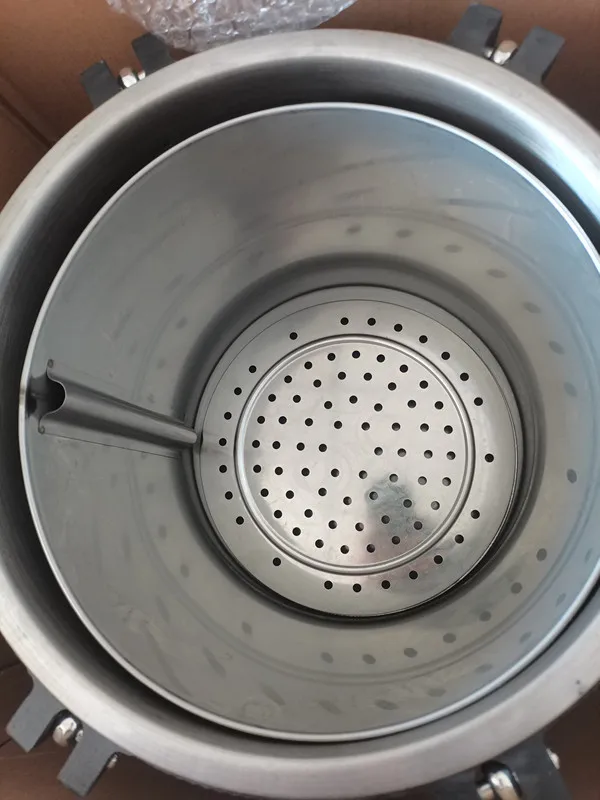 Fully Stainless Steel 304 Portable Steam Sterilizer 18L Autoclave