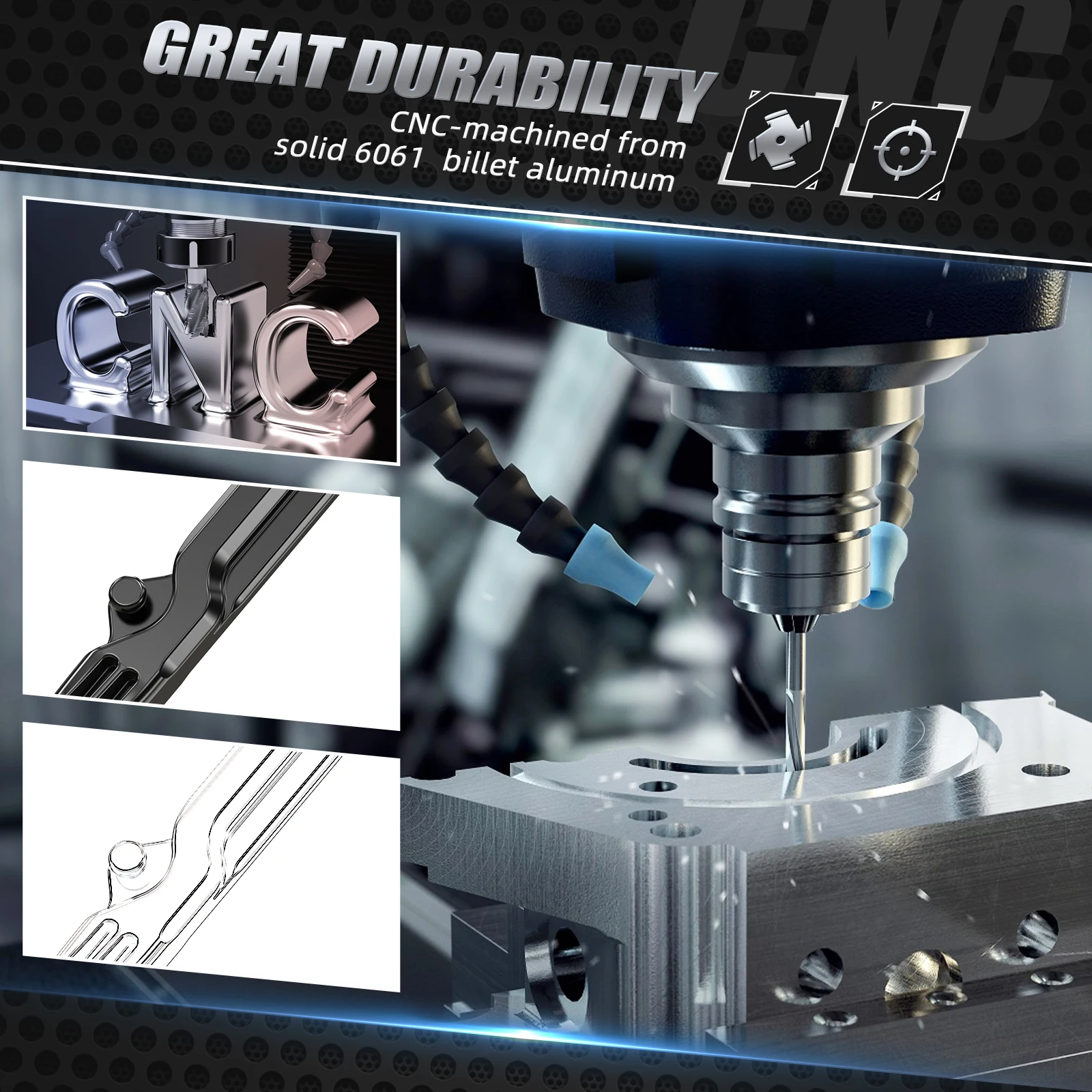 وصلات خفض من الألومنيوم بمسند قابل للتعديل من NICECNC لـ KTM EXC 300 EXCF 350 لـ Husqvarna TE300 FE501 GasGas EC300 2024-2025