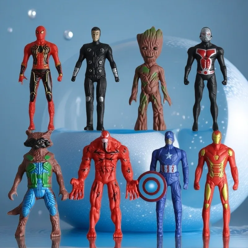8Pcs/Set Marvel Ave…