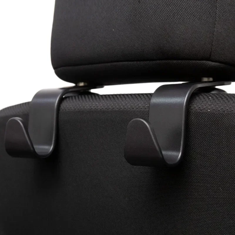 Ganchos multiusos para bolsos, Clips para coche, soporte organizador para reposacabezas del asiento delantero, perchas de sujeción automática, accesorios interiores de almacenamiento