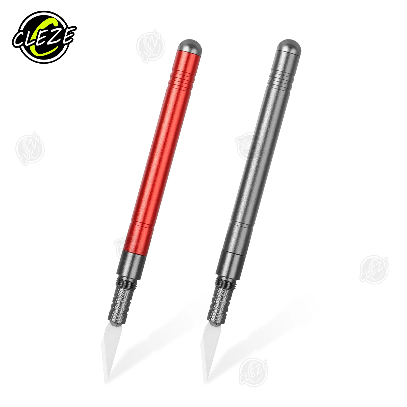 CLEZE Precision Pen Knife Precision Gliding Automotive Vinyl Wrapping Knife with Replacement Blades Craft Paper Cutter Pen