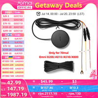 70mai 4G Hardwire Kit UP04 for 70mai A810 A510 X800 X200 LTE Module Remote Control Live Streaming Instant Alert 24 Parking Guard