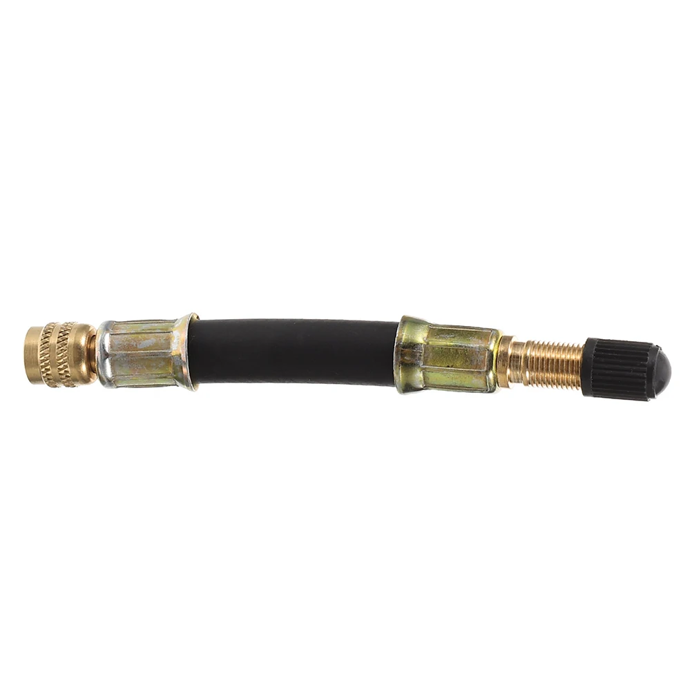 

Tire Valve Stem Extender Durable Iron Rubber Easy Inflation Tool Car Motorcycle Auto Accessories Portable Air Valve Extension