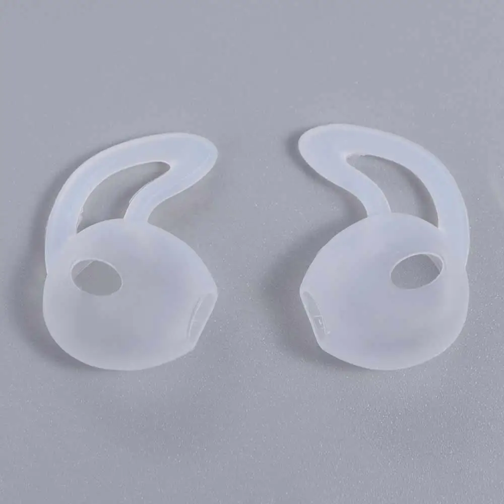 1 Pair Silicone Earphone Holder Prevent Falling Off Anti Drop Silicone Earbud Covers Non-Slip Anti Falling Protector Earphone