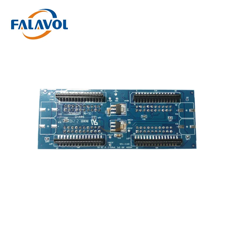 FALAVOL  Hoson XP600 Double Head Integrated Connecting Card for Epson XP600 Printhead Adapter Board for Allwin Xuli Human Print