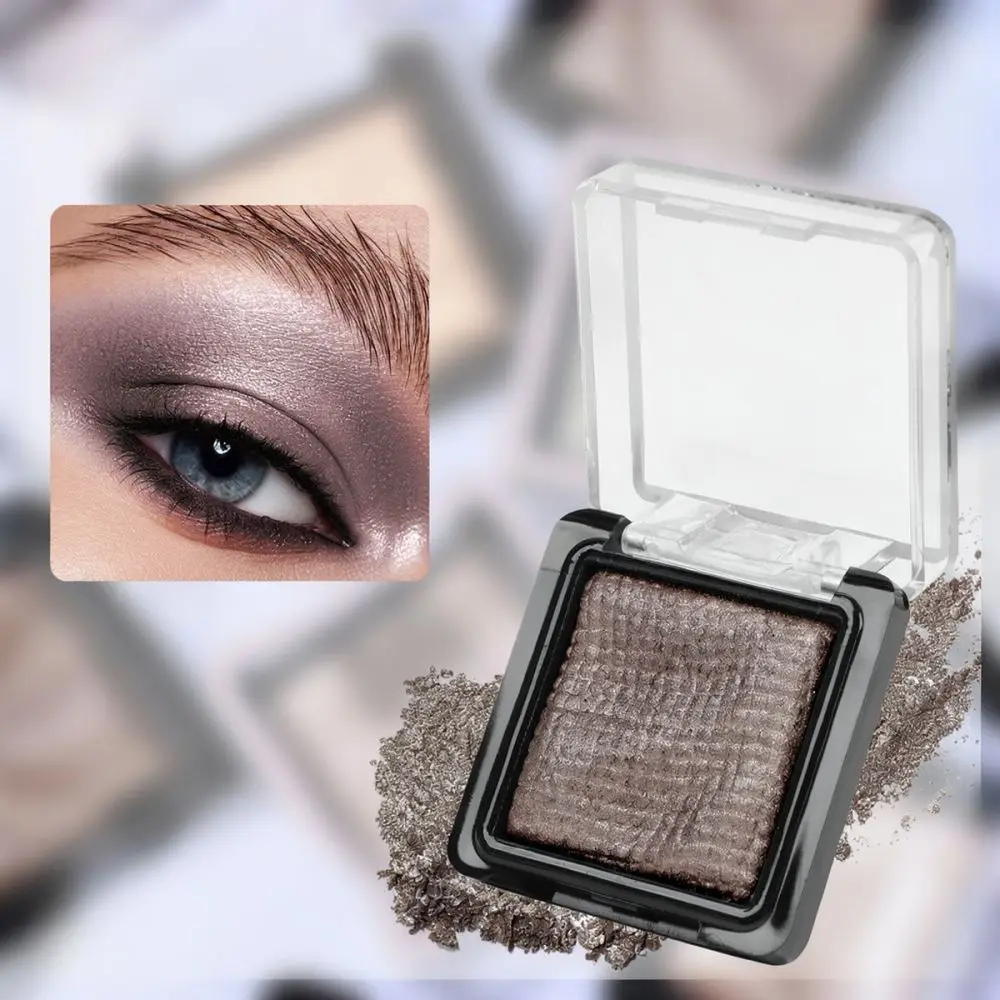 Waterproof Baked Eyeshadow High Pigmented Glitter Makeup For For Farres Long Lasting Single Color Eye Shadow Beauty Tool