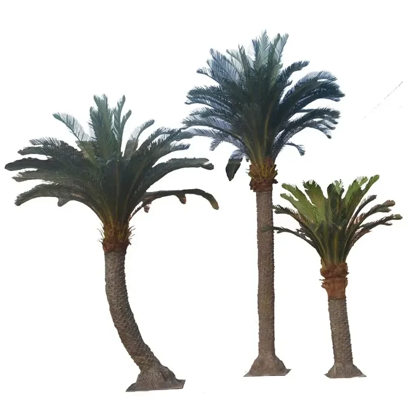 Outdoor Waterproof Long-Lasting Imitative Fake Coconut Tree Artificial Tree for Phomix Palm Landscape Trees