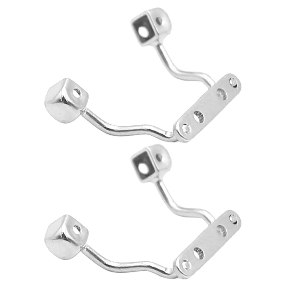 

2pcs Nose Pad Bracket Gentle Metal Eyeglass Accessories Non Slip Comfortable Replacement For Kids Glasses Frame