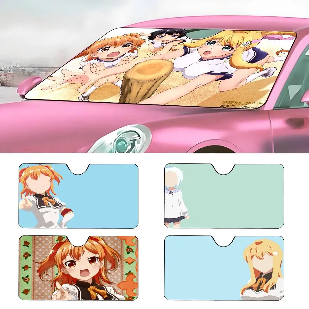 

ANIME Shomin образец автомобильного солнцезащитного козырька зонтик для лобового стекла автомобиля солнцезащитный козырек с защитой от ультрафиолета и внутренний охладитель