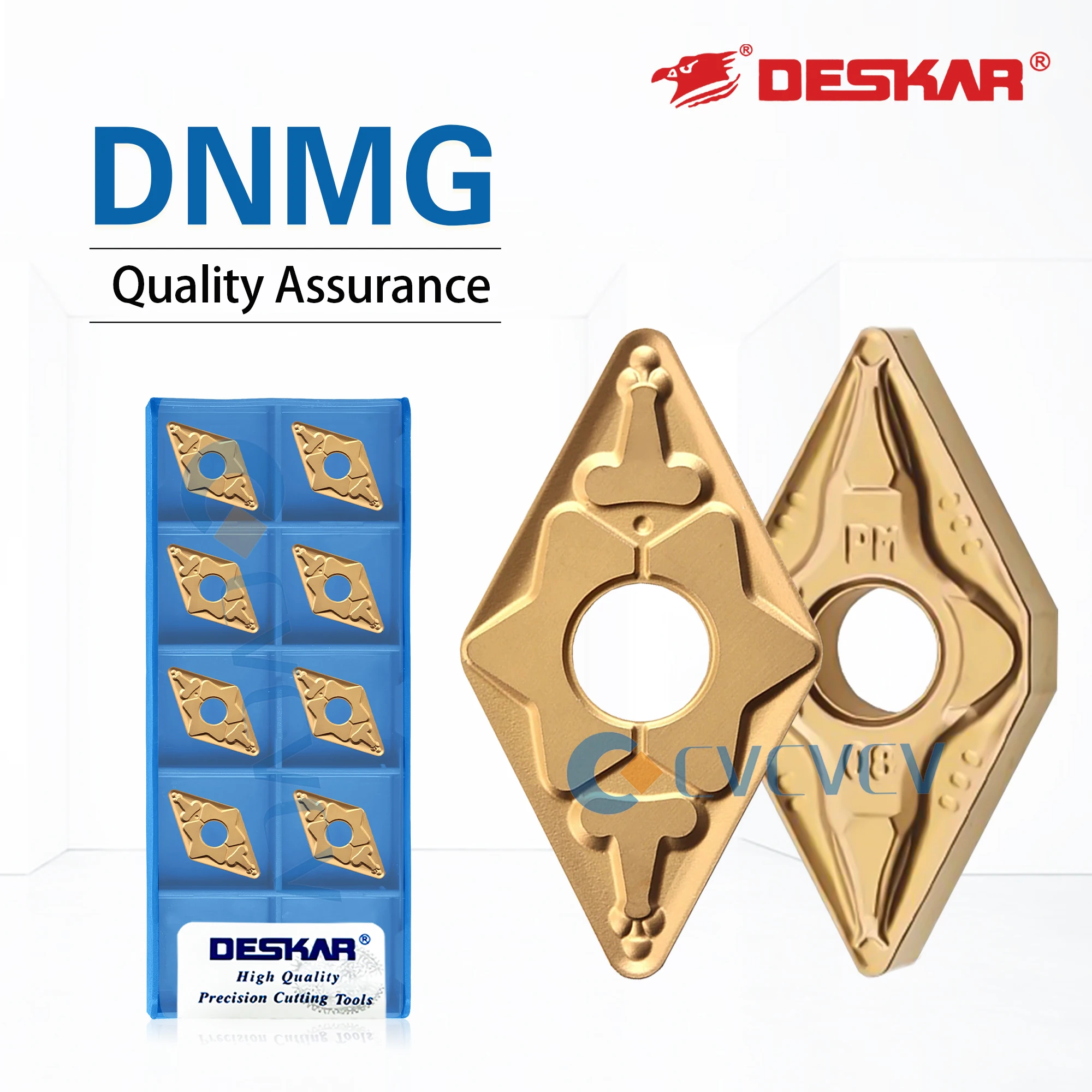 

DESKAR CNC lathe 100% Original Numerical Control DNMG150408 DNMG150608 TM LF9018 Used For Processing Steel Parts Cutting Toolss