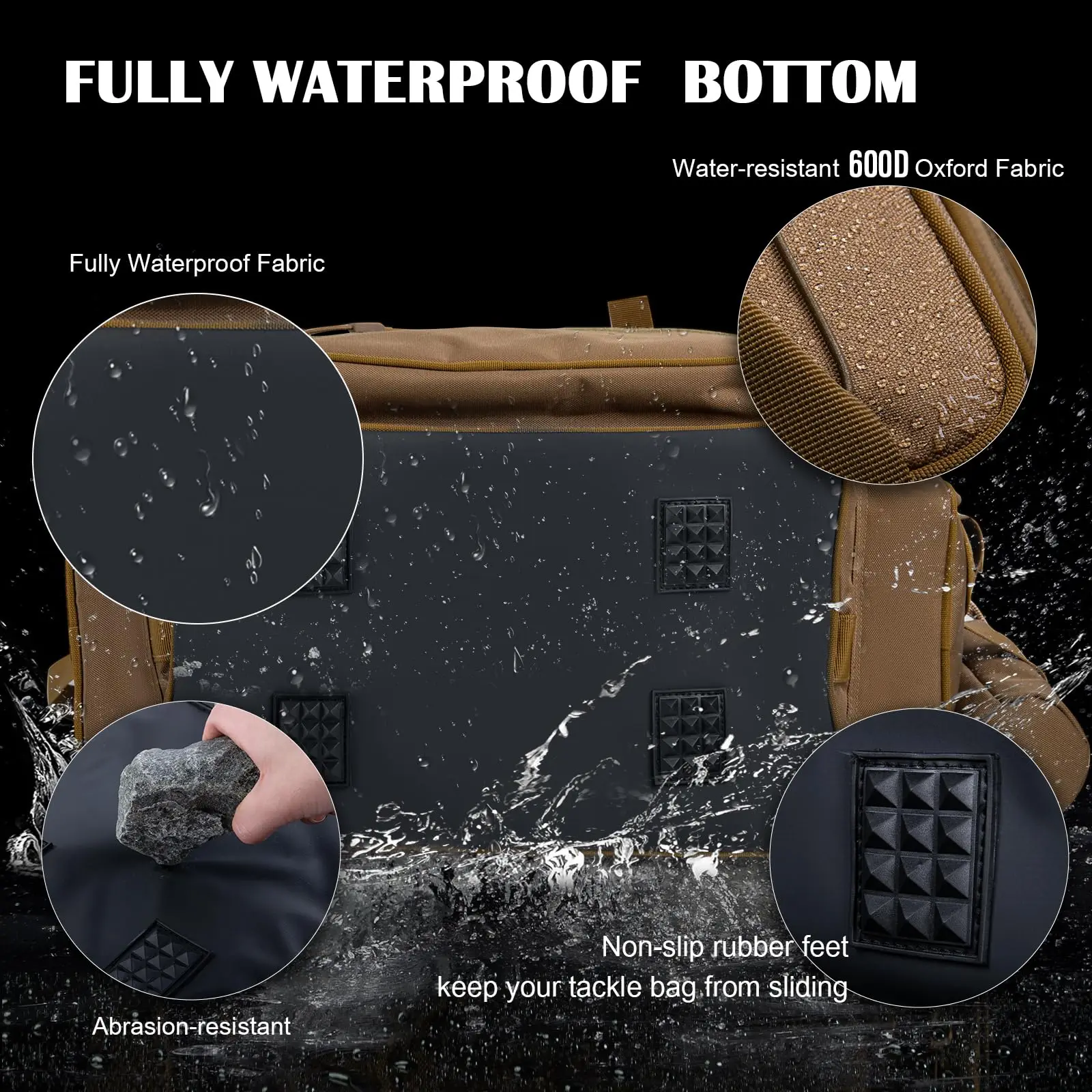 Bolsa de pesca impermeable Goture – Organizador táctico antideslizante - imagen 3
