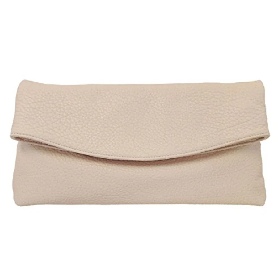 

JNB Faux Leather Oversize Foldover Clutch