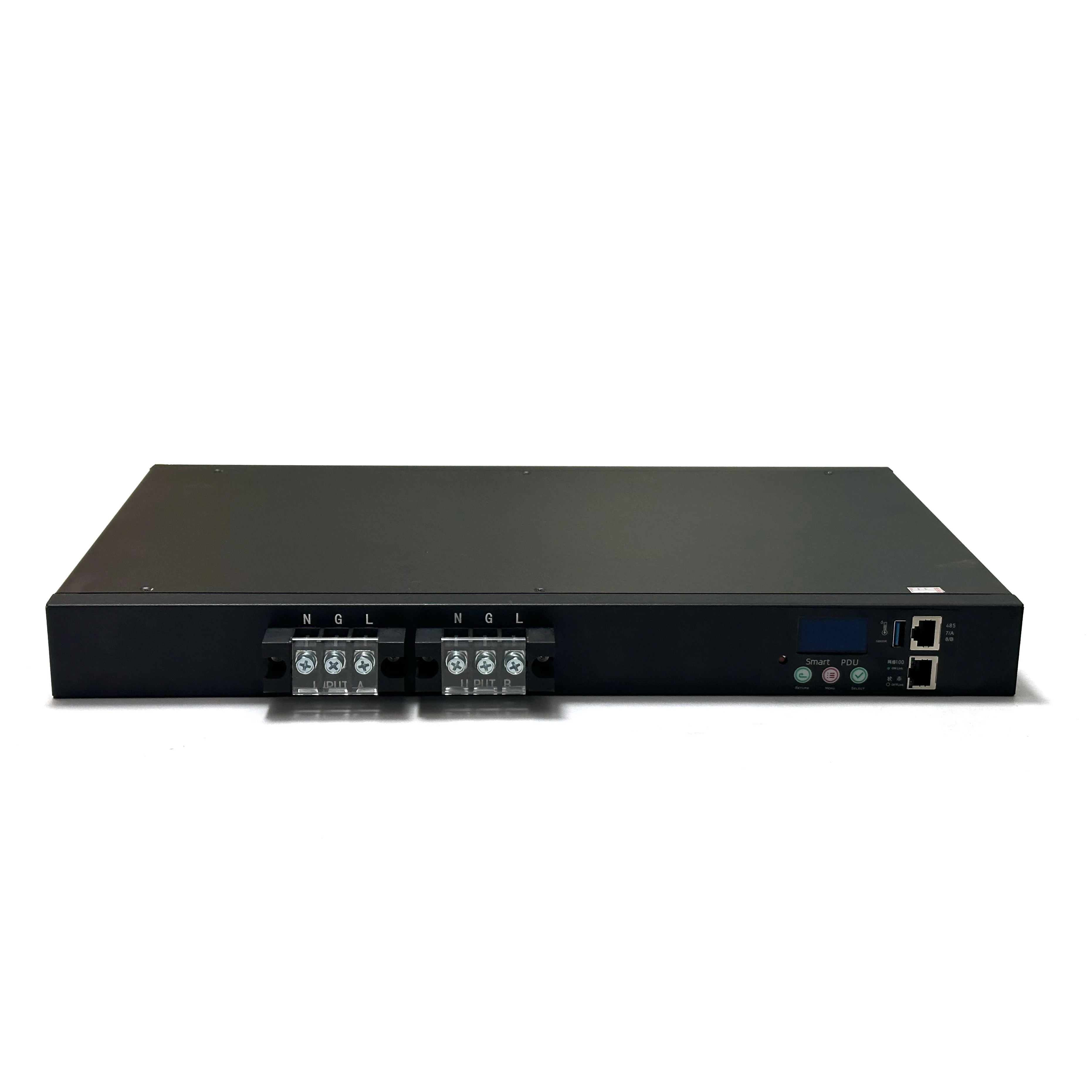 Static Transfer Switch (STS), Terminal Block Type, 2 Inputs / 8 Outputs.Dual Power Static Transfer Switch,No Power Interruption