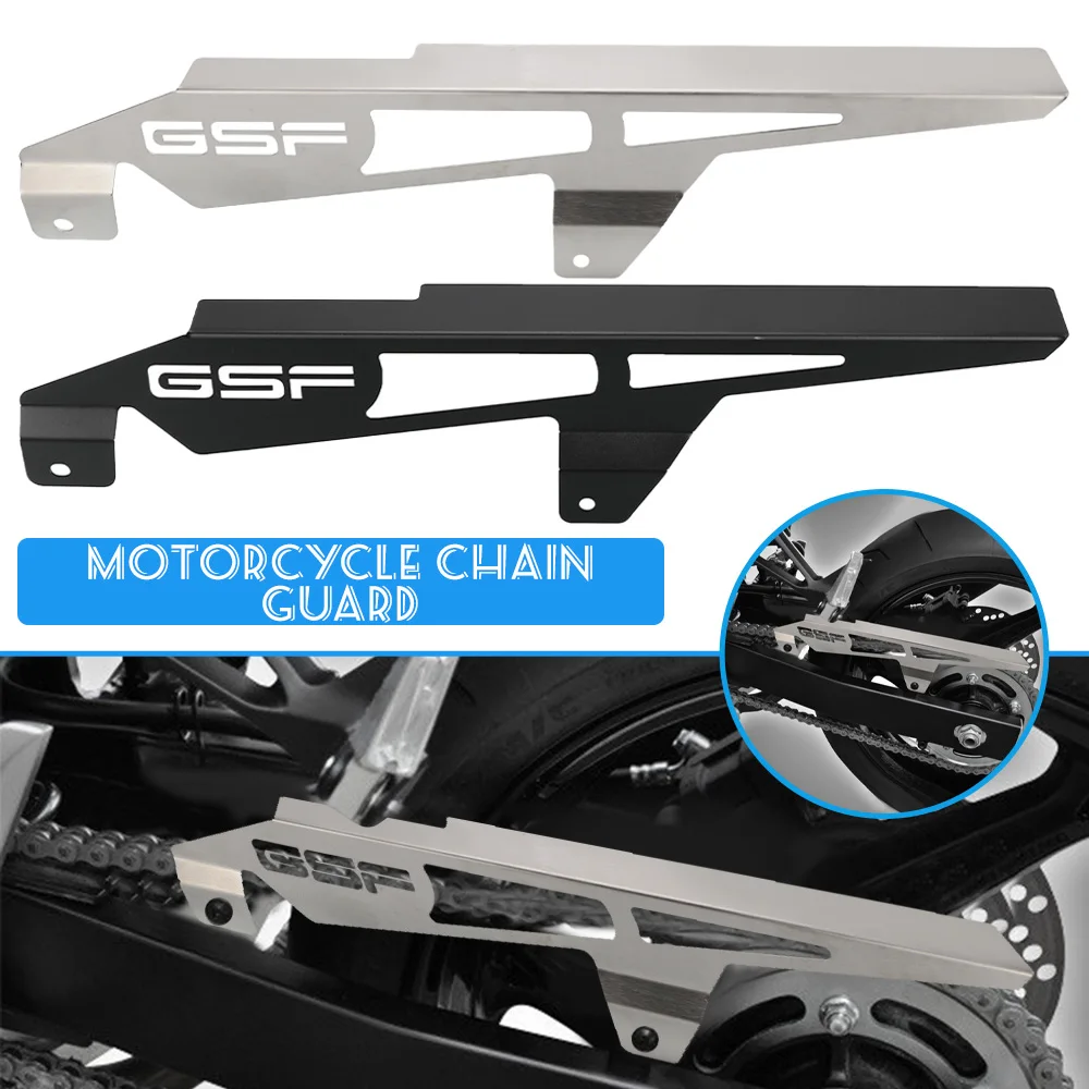 FOR SUZUKI GSF 600 Bandit S 1200 1250 Motorcycle Accessories chain guard Protector Aluminium Wheel Slide Sprocket Chain Guard