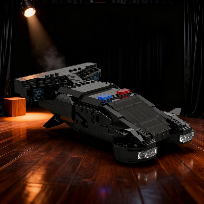

457pcs MOC Cyberpunk MAX TAC Police Vehicle Teaser Creator Expert Model Building Blocks Architecture Christmas Gift Toy Brick
