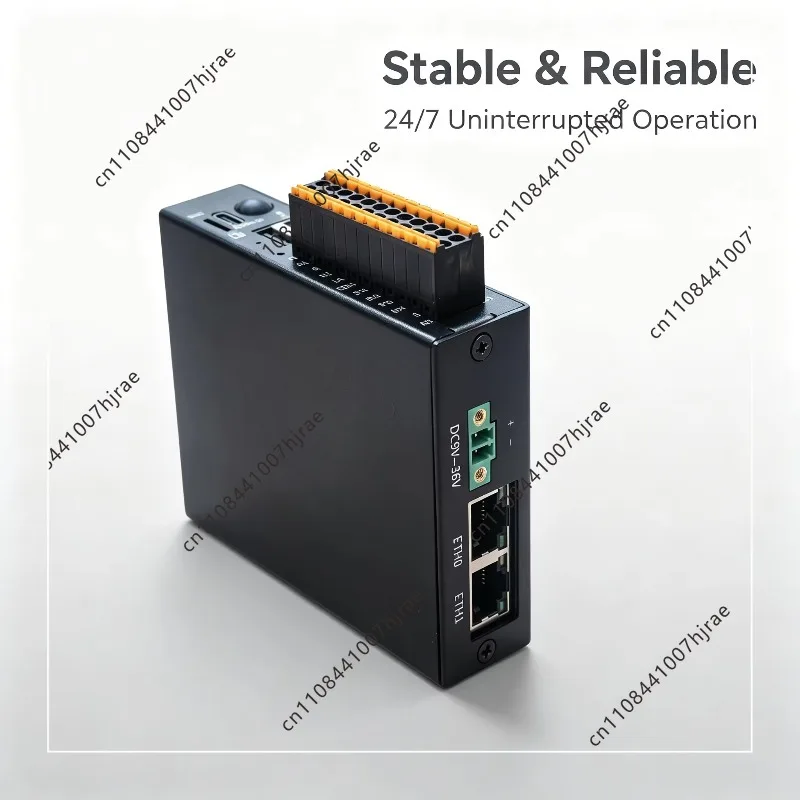 Industrial Gateway With IO 4*DO 4*DI 2*AI, 2*RS485 2*CANFD LoRaWAN WiFi 4G LTE, Ubuntu 24.04 Linux IoT LoRaWAN Gateway