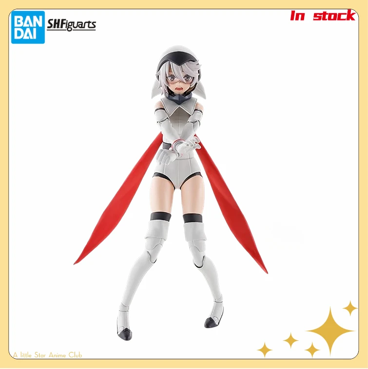 In Stock Original Bandai S.H.Figuarts ROBOT Soul Shy Hero SHY Momiji Shanhui Anime Action Figure Model Kit Toy Gift Collection