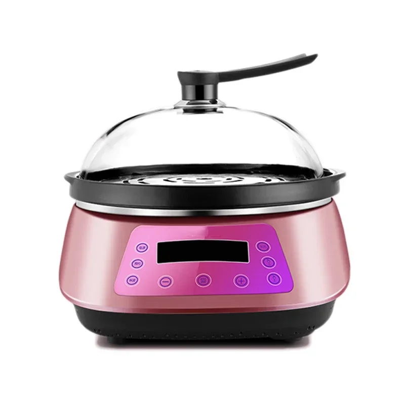 Olla de vapor para mariscos, vaporizador multifuncional para el hogar, vaporizador eléctrico inteligente rápido, olla caliente de vapor, artefacto de verduras