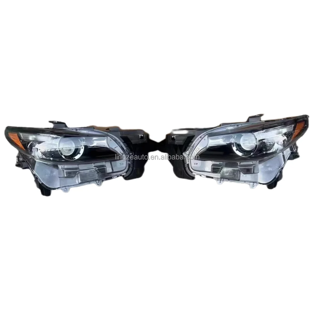 Fit for Mazda CX-9 Headlight 2016-2021 Mazda CX-9 Headlamp Assembly Mazda LED Headlights Car Accessories Replacement Direct Sale