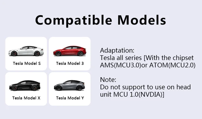 Factory Android Auto Ai Box For Tesla Model y x s 3 Universal Car 4gb 32g Carplay Android Ai Box With Sim Card Slot