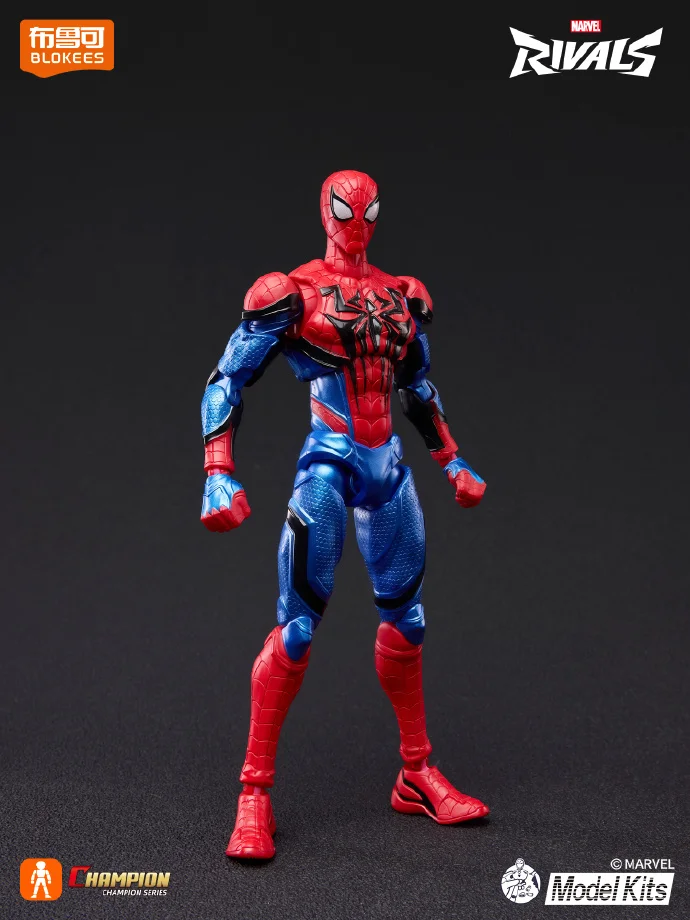 Nieuwe Blokees Figuur SpiderMan Rivals Kampioen Klasse Spider-Man Venom Model Kit Action Figure Blind Box Collectible Assembly Toys