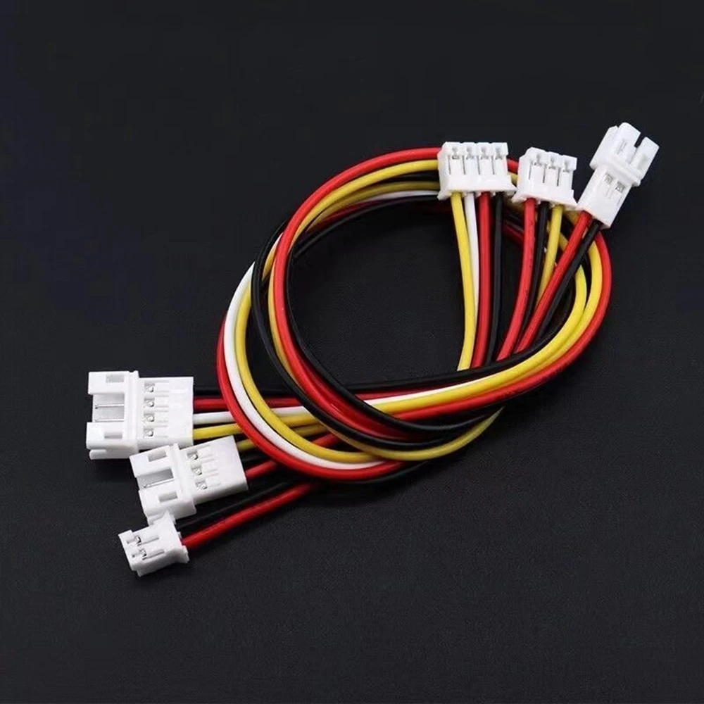 10/5pcs PH2.0 Extension Line Male to Female Connector 2/3/4/5/6P 2.0mm with Cable 10/20/30cm 26AWG for Electronic Components