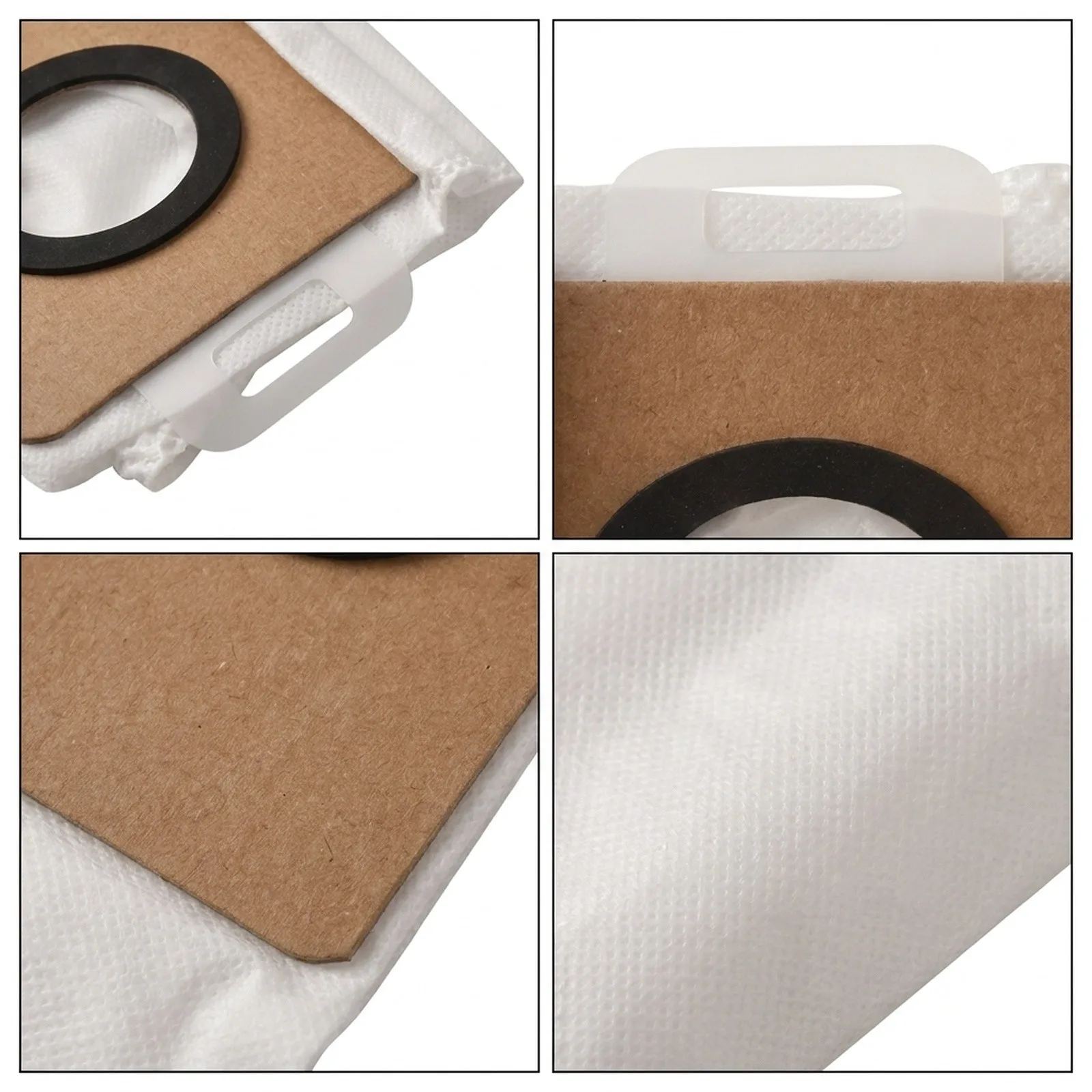Cleaning Home Maintenance Dust Bags Self Emptying Sturdy Construction Vacuum Bags Pet Hair Removal Easy To Install
